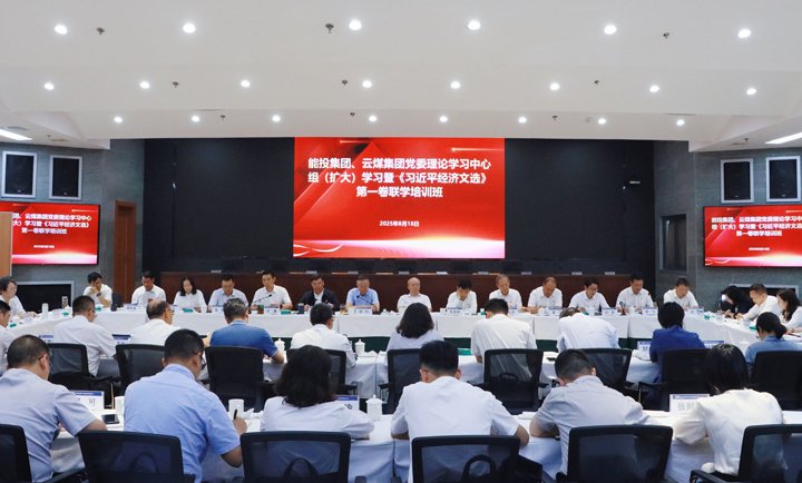 能投集团、918博天堂·(中国区)官方网站集团举办党委理论学习中心组学习暨《习近平经济文选》第一卷联学培训班
